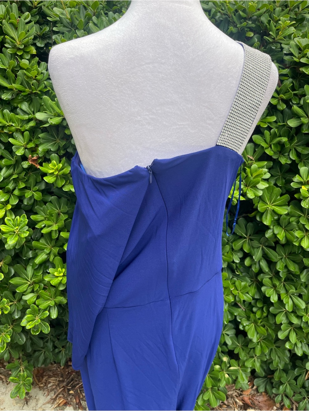 R&M Richards Royal Blue Jumpsuit Size 16 Women’s - Picture 4 of 5